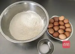 Illustration of how to make fried pancakes in the world 1