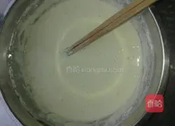 Illustration of how to make pancakes and fruits 1