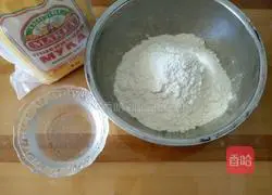 Scallion pancakes ( Illustration of how to make scallion pancakes 1