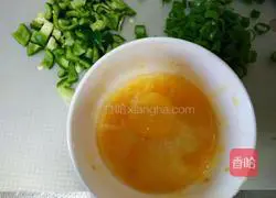 Egg Illustration of how to make fried rice 1