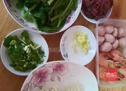 Beef noodle soup Illustration of how to do it 1