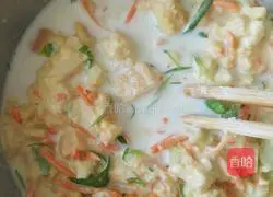 Milk toast vegetable cake recipe 7