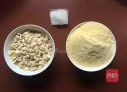 Illustration of how to make fried corn tortillas 1