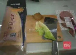 Illustration of how to make homemade sandwiches 1