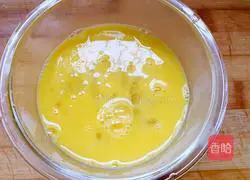 Cucumber, ham and egg pancake recipe 1