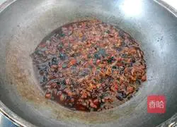 Zhajiang, purple potato noodles recipe illustration 10