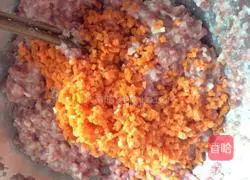 Illustration of how to make cabbage and pork dumplings 4