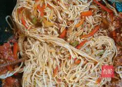 Illustration of how to make luxurious dry noodles 8
