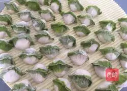 Illustration of how to make colorful dumplings with plain filling 6