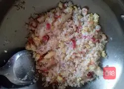 Illustration of how to make shrimp fried rice 4