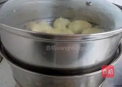 Illustration of how to make white radish vermicelli buns 8