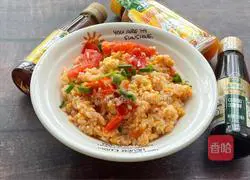Illustration of how to make tomato fried rice 13