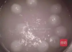 Illustration of how to make black sesame glutinous rice balls 9