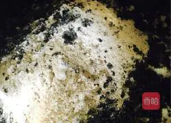 Illustration of how to make black sesame milk steamed buns 1