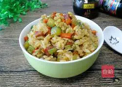 Soy sauce fried rice recipe 12