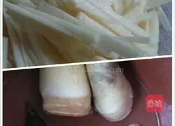 Illustration of how to make fried noodles 1