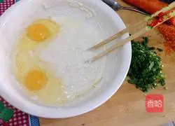 How to make vegetable pancakes Illustration 2