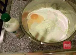 Illustration of how to make jade cake 2