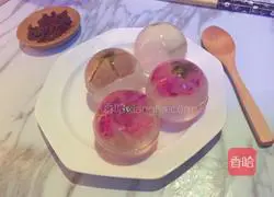 Illustration of Japanese wagashi 