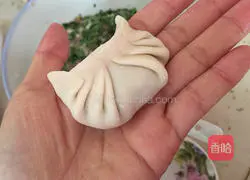 Illustration of how to make fried leek and pork dumplings 4