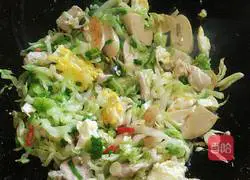 Illustration of how to make fried noodles 8