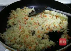 Illustration of Korean spicy sauce egg fried rice 7