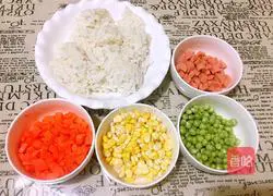 Assorted Fried Rice Recipe Illustration 1