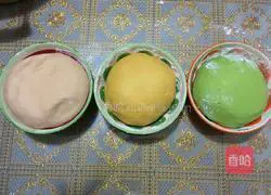 Illustration of how to make colorful dumplings 4