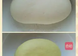 Rose meat steamed buns (matcha) recipe illustration 3