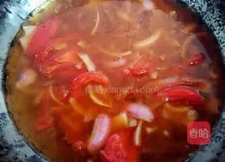 Illustration of how to make Zibo special braised pot cake 6