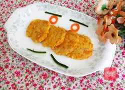 Illustration of how to make rice carrot cake 6