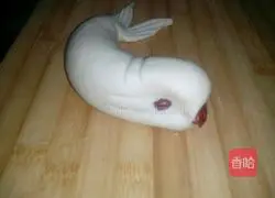 Illustration of how to make fish every year (carp steamed buns) 13