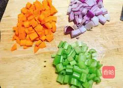 Illustration of how to make eel fried rice 1