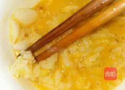 Illustration of how to make Lazy Baby Vegetable and Egg Fried Rice 1