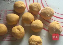 Pumpkin glutinous rice balls recipe 6