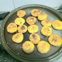 Bean paste cake (electric pancake version)