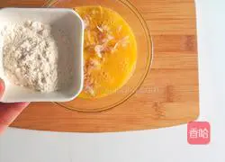 Spring calcium supplement, shrimp skin ham cake Illustration of how to do it 6