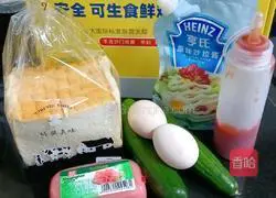 Egg and ham sandwich recipe 1