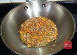 Illustration of how to make minced pork noodles 7
