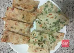 Illustration of how to make green onion cake 9