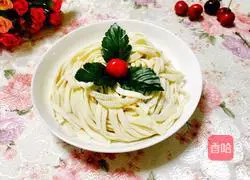 Handmade noodles illustration 10