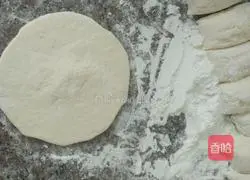 Illustration of three-color shredded radish buns 11