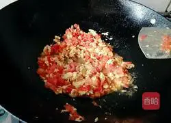 Illustration of how to make tomato and egg noodles 7