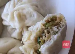 Illustration of how to make Gege brand homemade kohlrabi buns 17