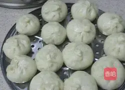 Illustration of how to make meat buns 11