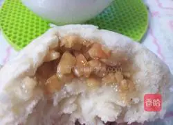 Illustration of how to make peanut buns 10