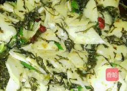 Illustration of how to make stir-fried noodles with pickled cabbage 4