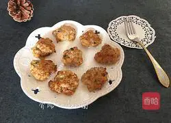 Illustration of how to make tofu-fried meatloaf 11