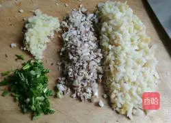 Bamboo shoots and pork dumplings Practice illustration 2