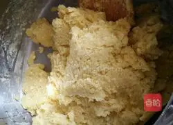 Illustration of how to make mung bean cake 1